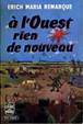  L'ouest Rien De Nouveau de Erich Maria Remarque