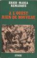  L'ouest Rien De Nouveau de erich maria remarque