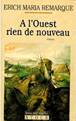  L'ouest Rien De Nouveau de Erich-Maria Remarque